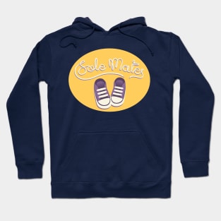 Sole Mates - Yellow and Purple Hoodie